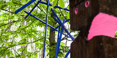 Transit, Travel, Trajectoire by DEC pour sculptures en l'ile