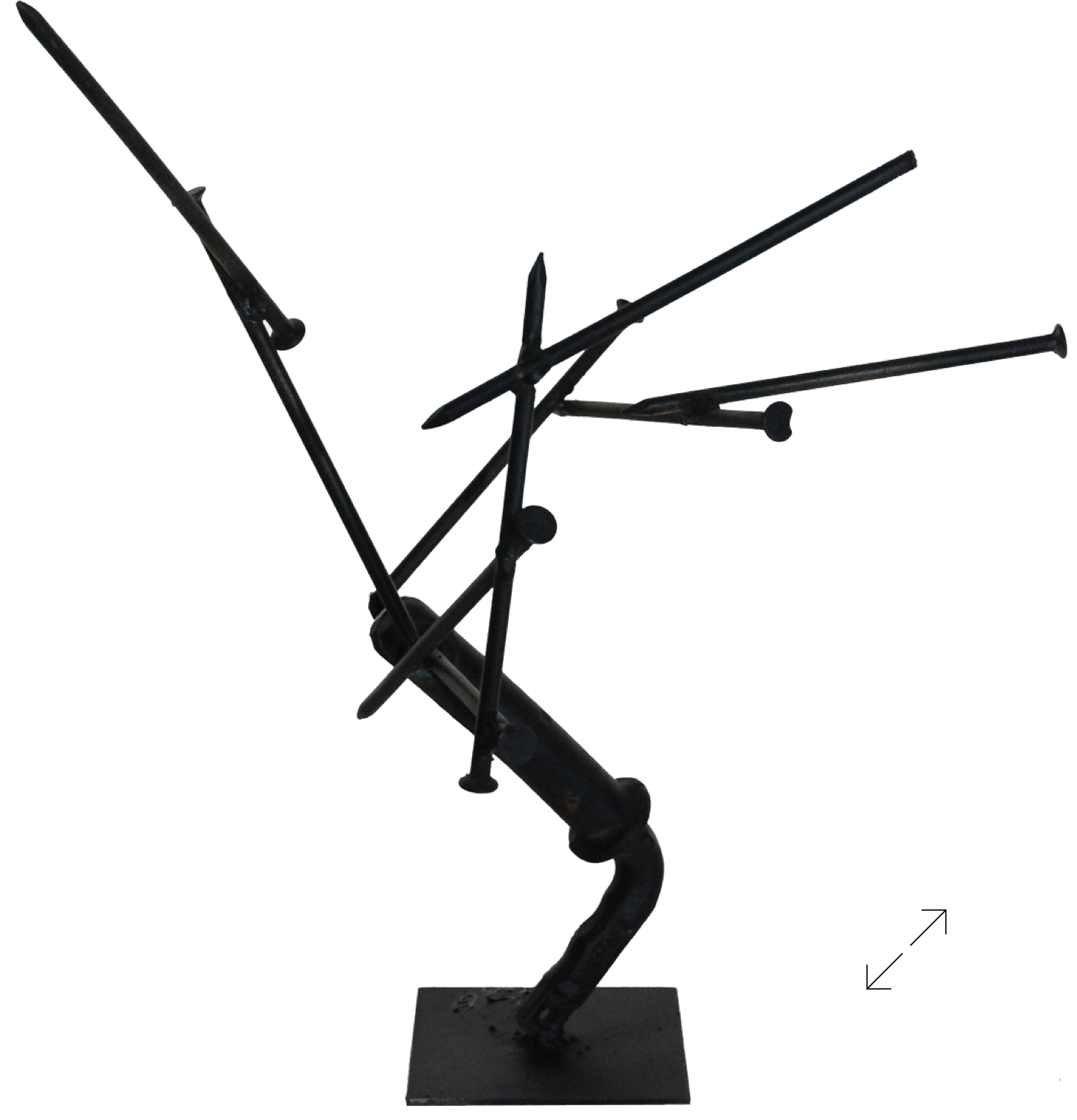 DEC designer plasticien présente ses sculptures.