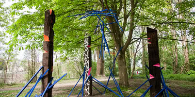 Transit, Travel, Trajectoire by DEC pour sculptures en l'ile